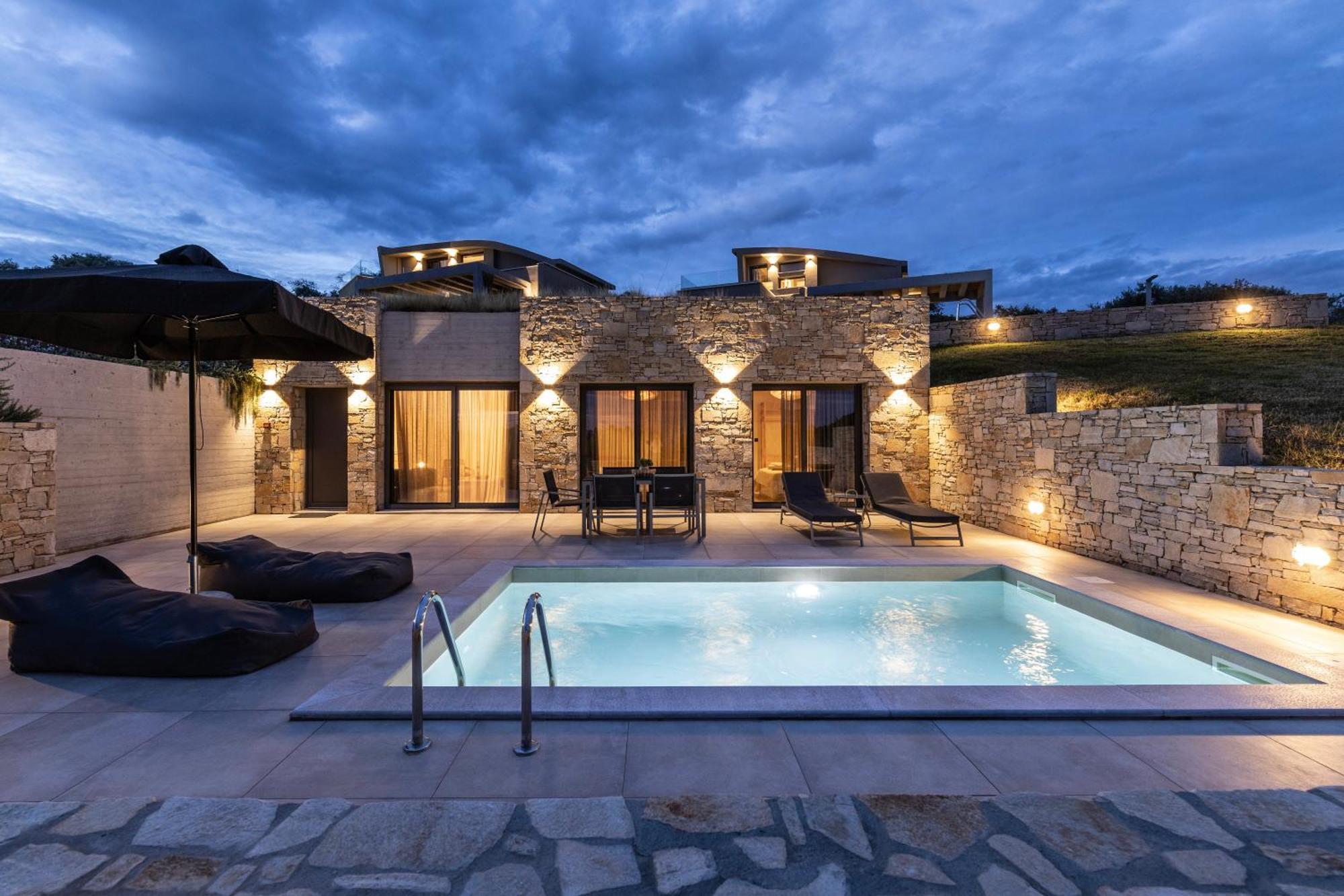 Fari Stone Villas Skála Marión 외부 사진